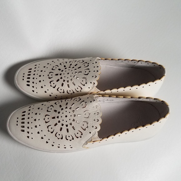 Joie Cream Slip-on Loafers - Picture 2 of 8